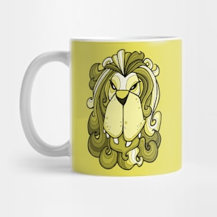 Lion - Meadowlark yellow Mug